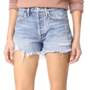 AGOLDE Parker Denim Shorts